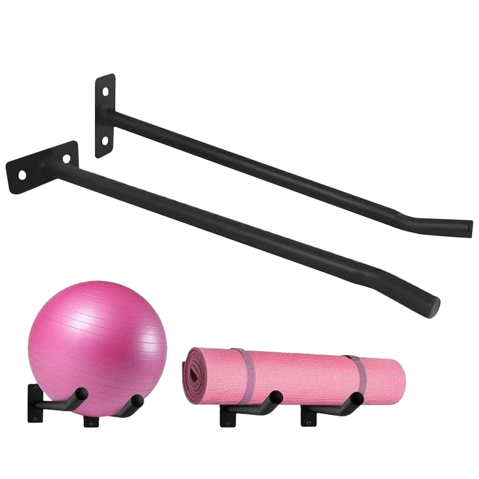 Yoga Fitness Rooms - Support mural pour ballon d'exercice (lot