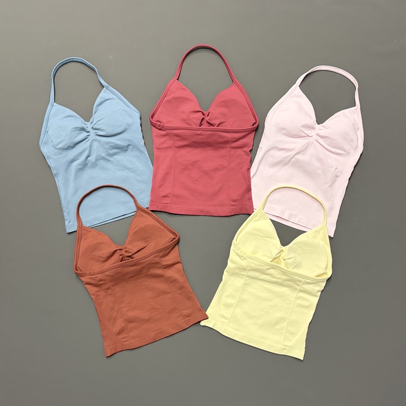 Yoga Fitness Matte - Débardeur de sport sans coutures pour