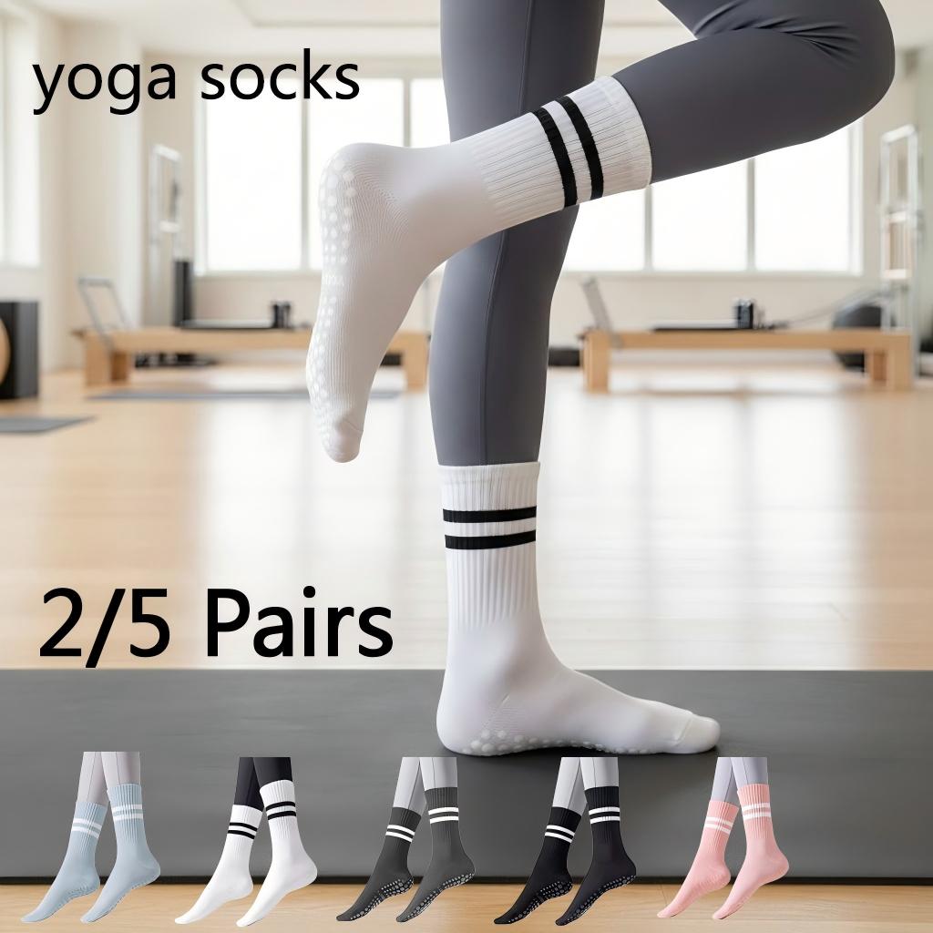 Yoga Fitness Dance - Chaussettes de yoga antidérapantes pour femmes,
