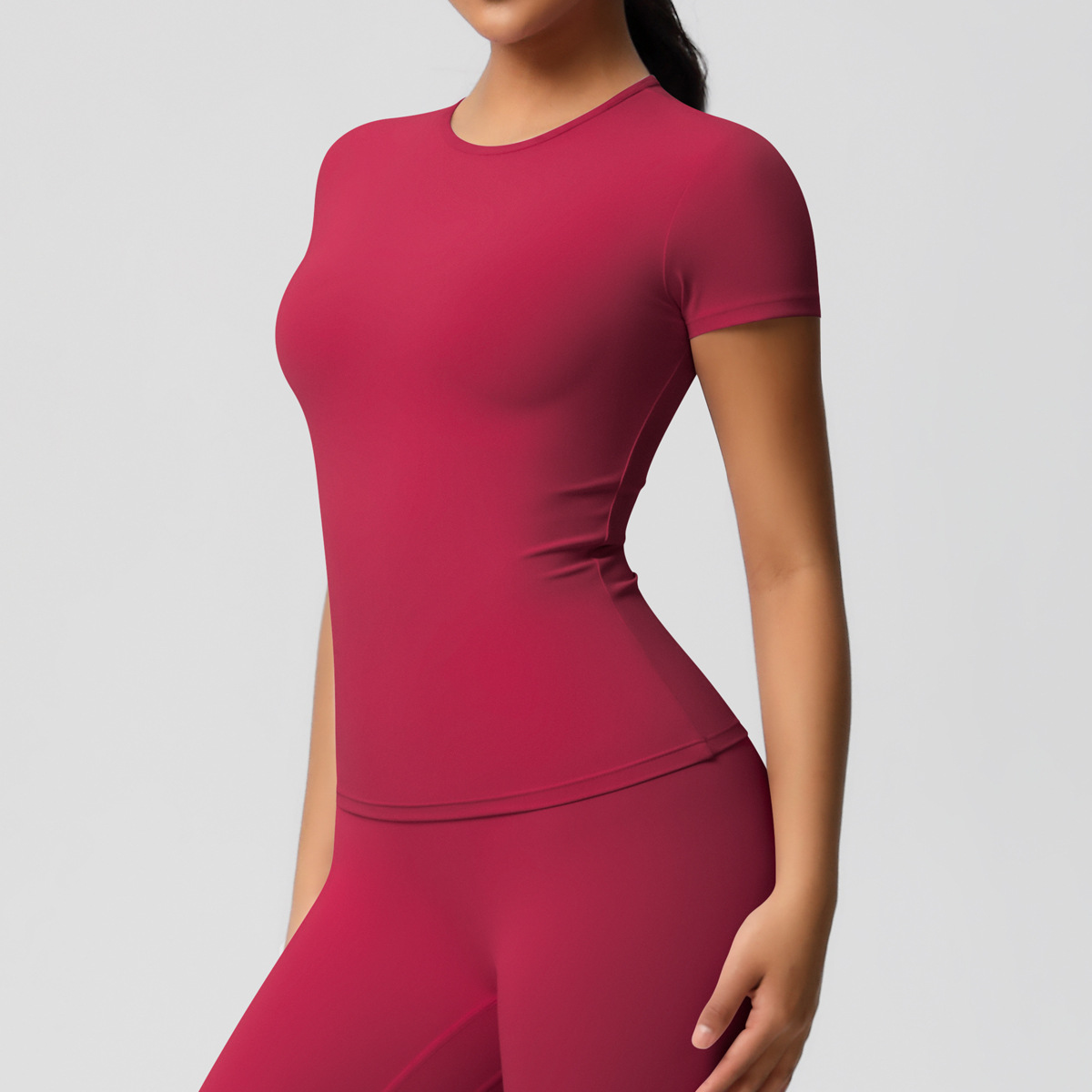 Fitness Yoga Only For Women - T-shirt à manches courtes pour femmes,