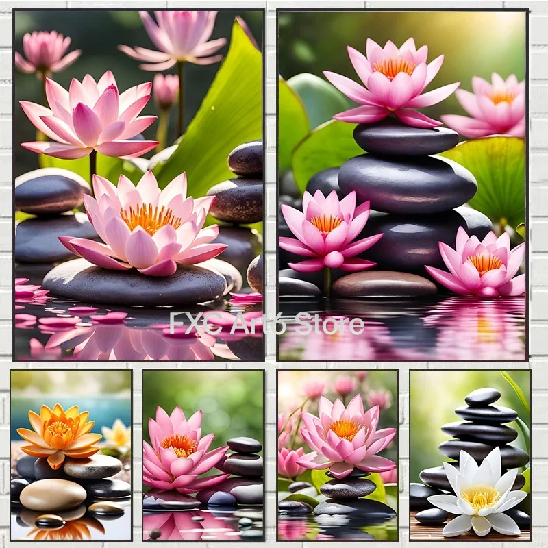 Zen Yoga Fitness - 1PC – Affiche imprimée sur toile