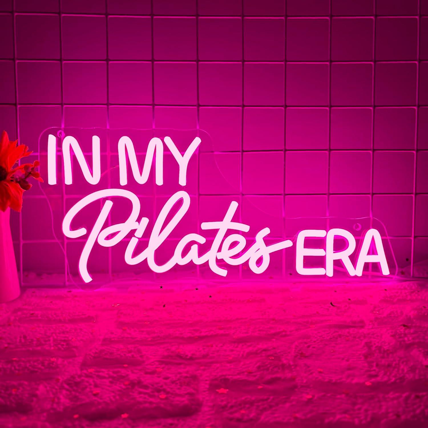 Yoga Fitness Rooms - Enseigne néon « In My Pilates