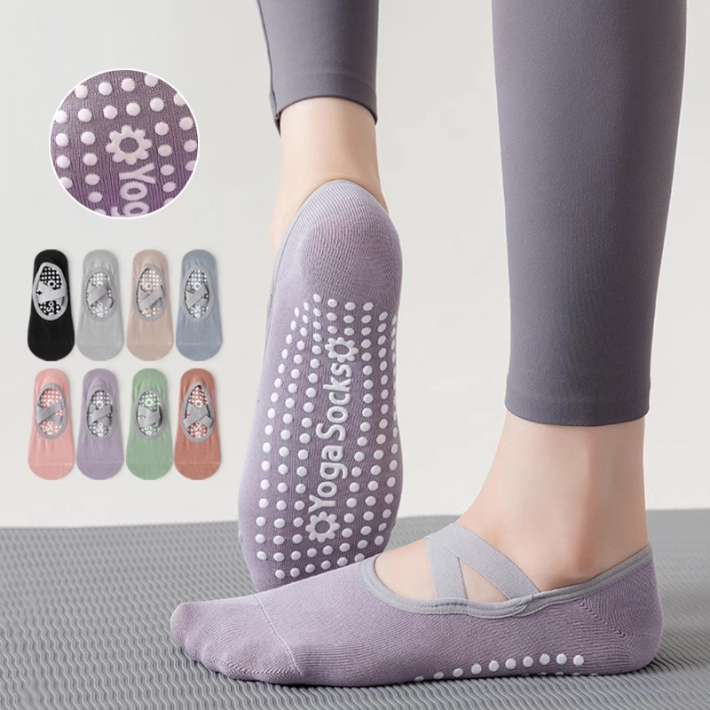 Yoga Fitness Dance - Chaussettes de Yoga respirantes à fond