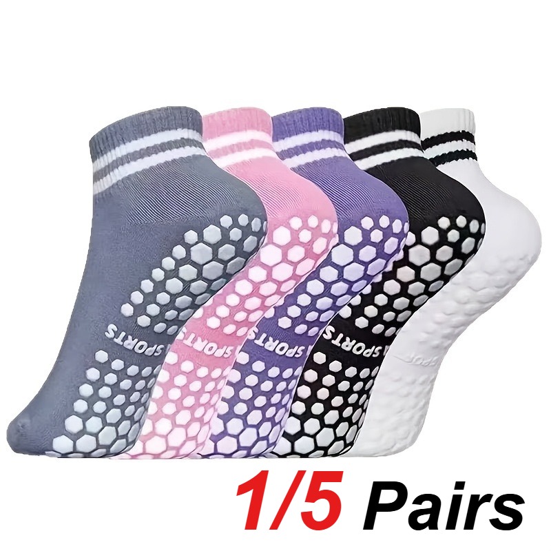Yoga Fitness Usa - 1/5 paires de chaussettes de yoga