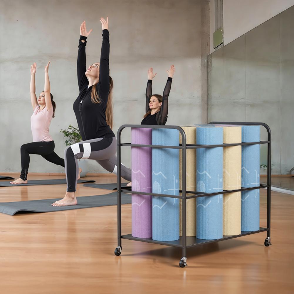 Yoga Fitness Rooms - Support de rangement pour tapis de