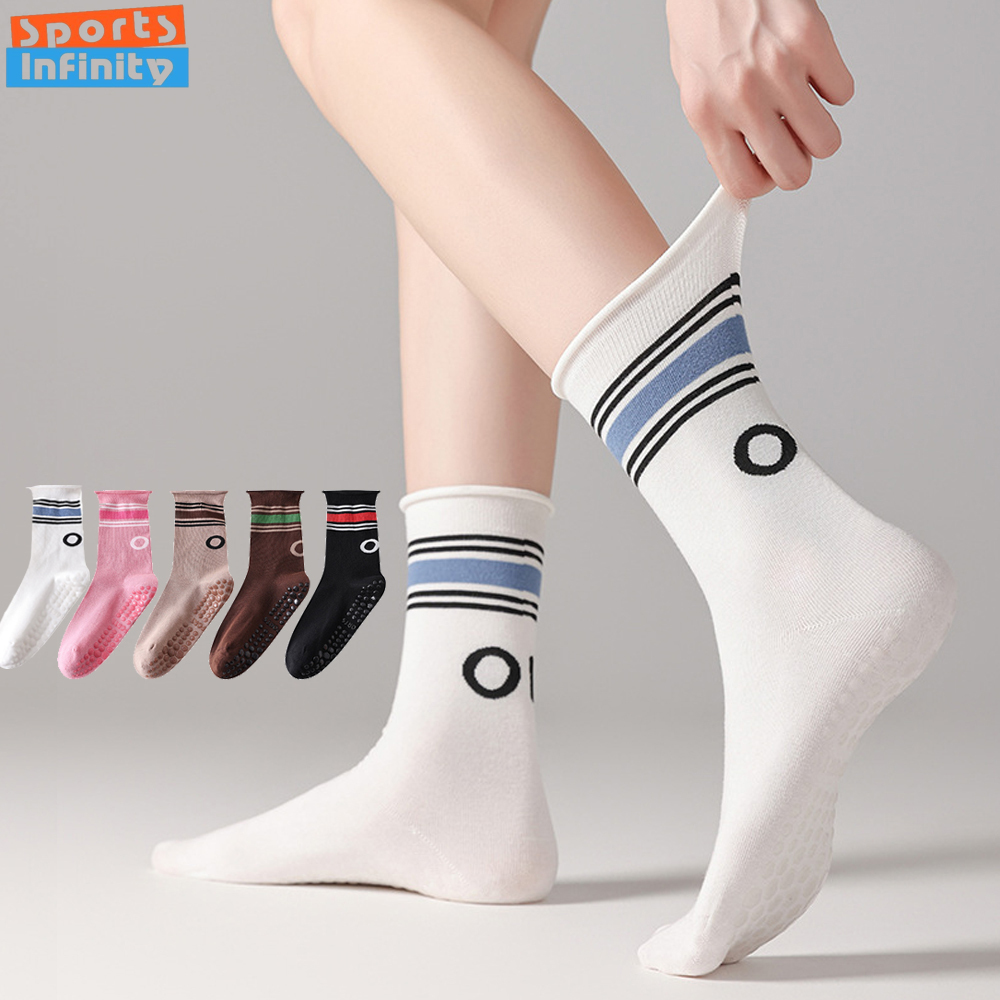 Yoga Fitness Dance - Chaussettes de Pilates professionnelles pour femmes,