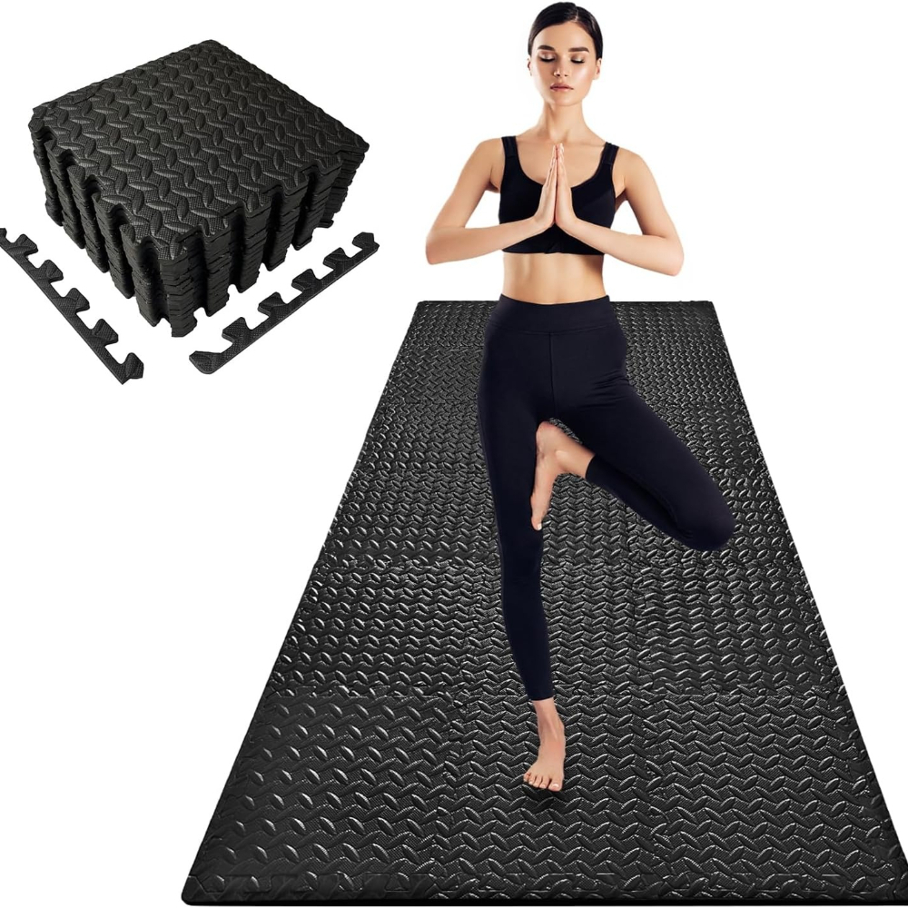 Yoga Fitness Rooms - Tapis de mousse imbriqués fitness (paquet