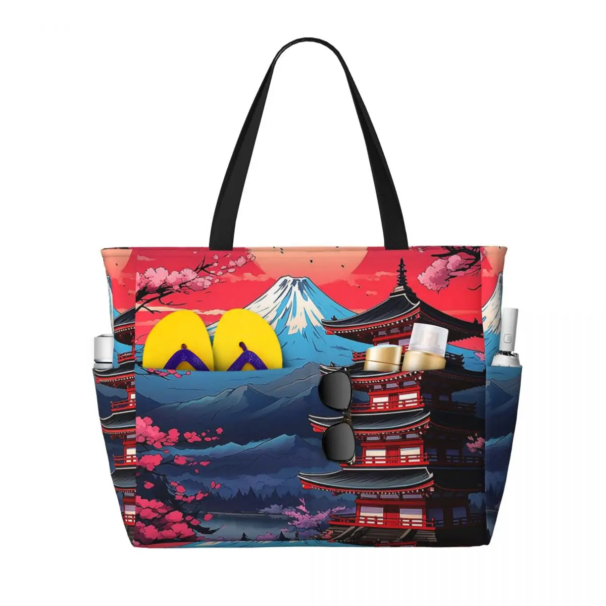 Yoga Fitness Levis - Sac fourre-tout de plage avec motif
