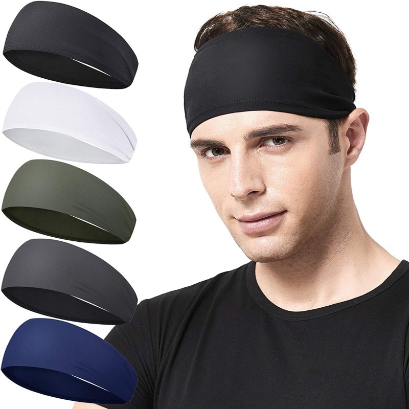 Yoga Fitness Band - Bandeau de sport élastique absorbant la
