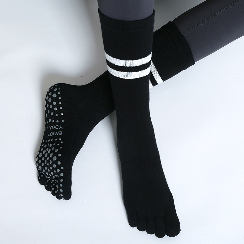 Yoga Fitness Dance - Chaussettes de yoga à cinq doigts