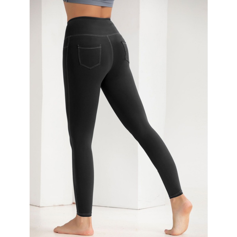 Leggings de yoga imitation den - Yoga Fitness Levis avis et prix