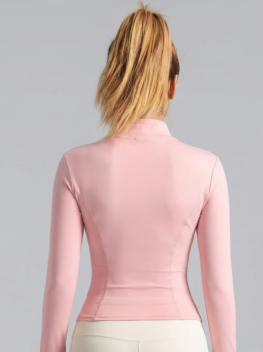 Nouvelle veste de yoga rose cl - Yoga Fitness Up avis et prix