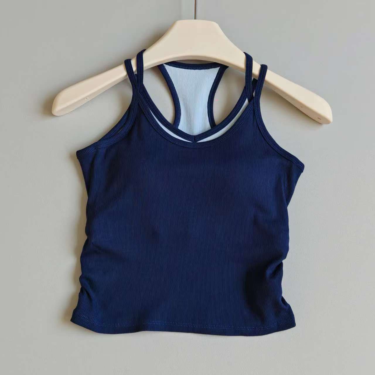 Débardeur de yoga contrastant  - Yoga Fitness Matte avis et prix
