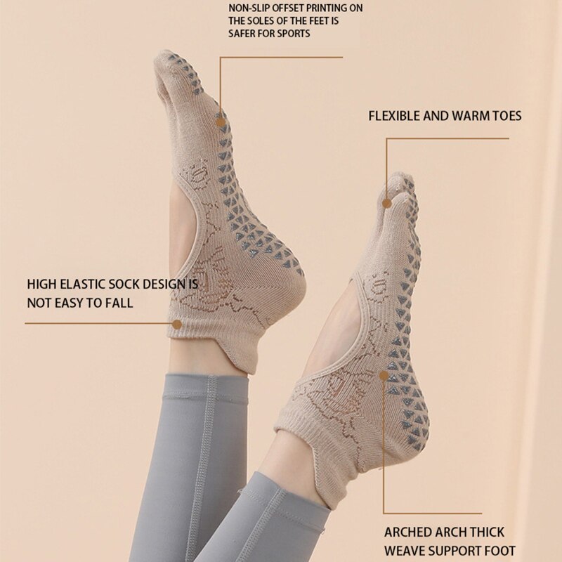 Chaussettes de yoga coordonnan - Yoga Fitness Dance avis et prix