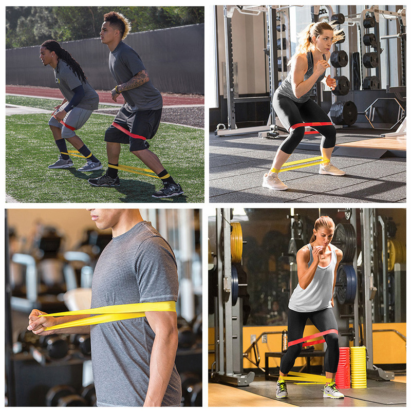 Lot de 5 bandes de résistance  - Yoga Fitness Levis avis et prix