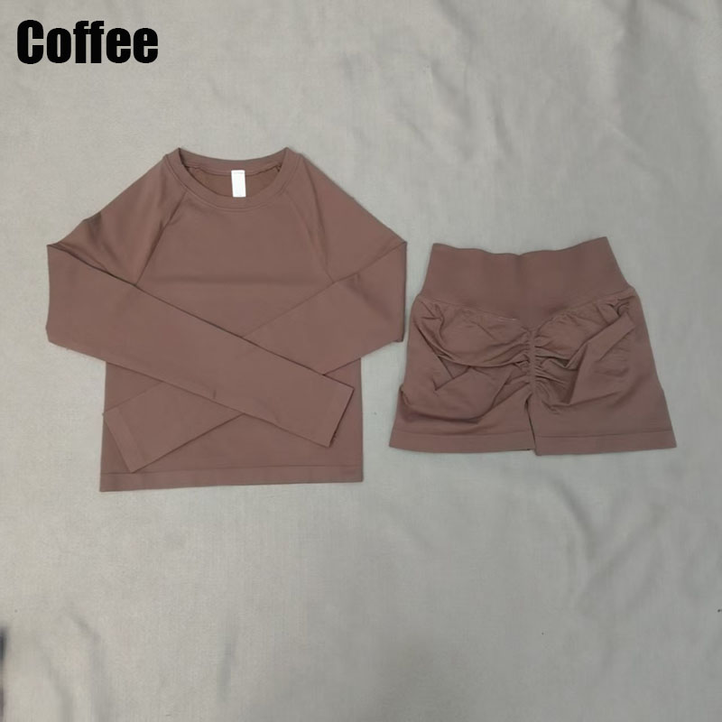 Ensemble de yoga sans couture  - Yoga Fitness Logo avis et prix