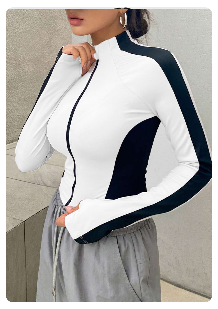 Veste de yoga à col montant po - Yoga Fitness Usa avis et prix