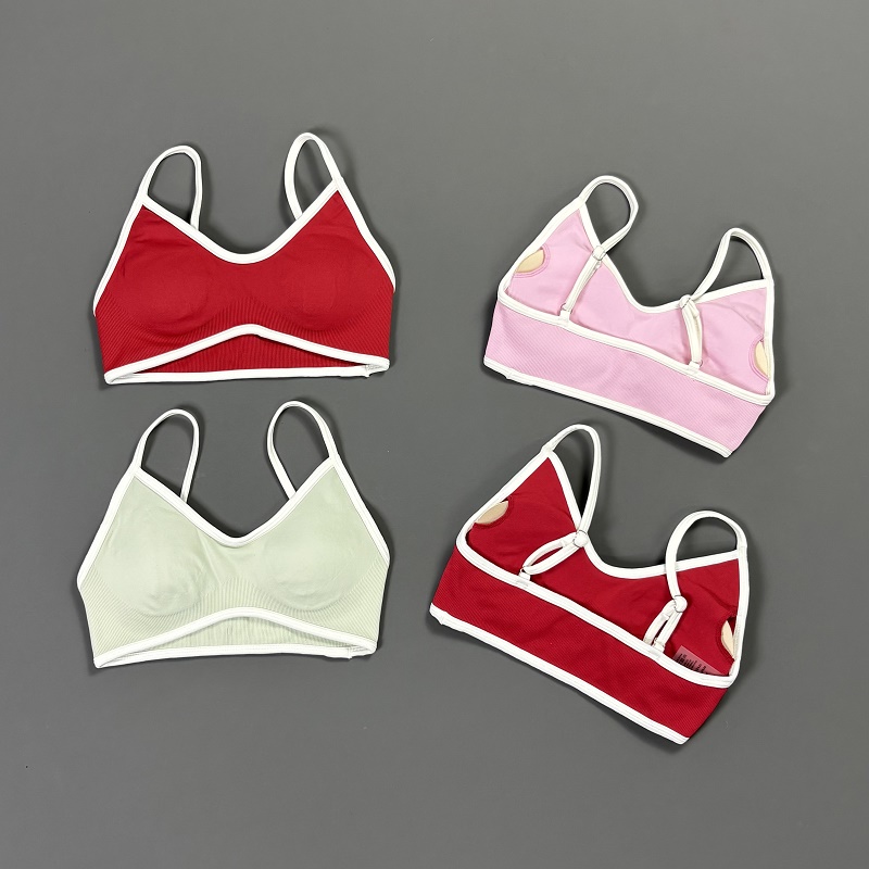 Soutien-gorge de yoga contrast - Yoga Fitness Matte avis et prix