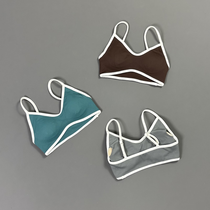 Soutien-gorge de yoga contrast - Yoga Fitness Matte avis et prix