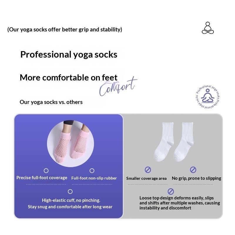 Chaussettes de yoga respirante - Yoga Fitness Dance avis et prix