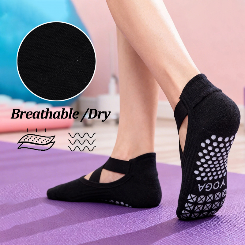 Chaussettes de yoga antidérapa - Yoga Fitness Dance avis et prix