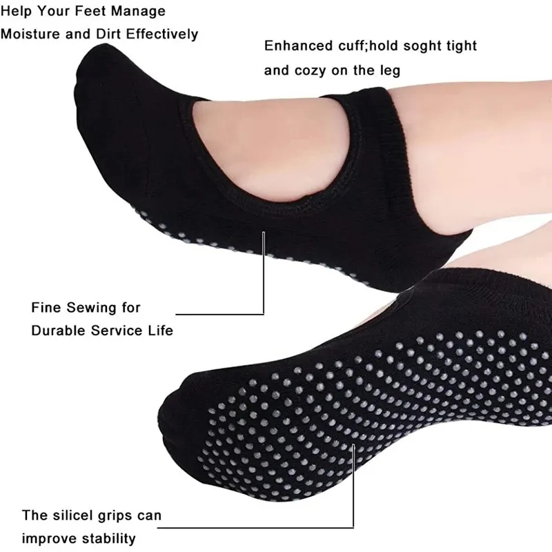 Chaussettes de yoga antidérapa - Yoga Fitness Dance avis et prix
