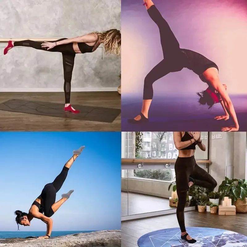 Chaussettes de yoga antidérapa - Yoga Fitness Dance avis et prix